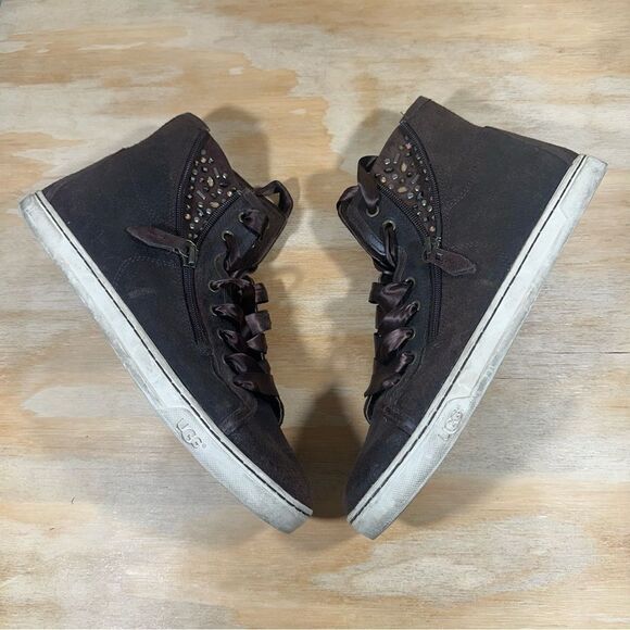 UGG Blaney Jeweled Sneakers Women’s Size 10 - Picture 3 of 8